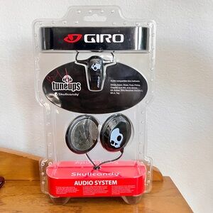 NEW Giro TuneUps Audio System Black Skullcandy Helmet Speakers Ski Snowboard